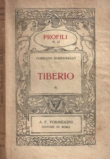 Tiberio - Corrado Barbagallo - copertina