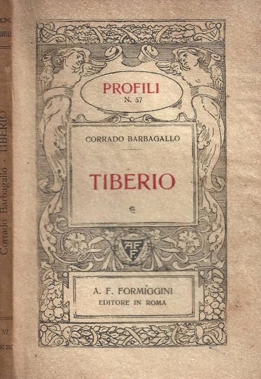 Tiberio - Corrado Barbagallo - copertina