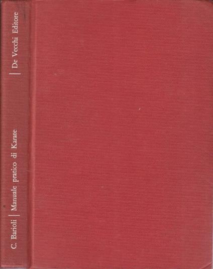 Manuale pratico di karate - Cesare Barioli - copertina