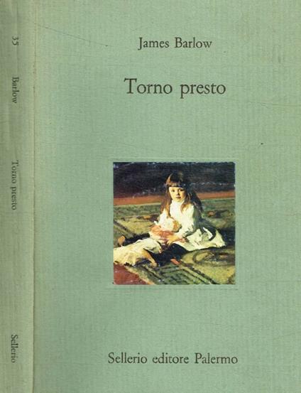 Torno presto - James Barlow - copertina