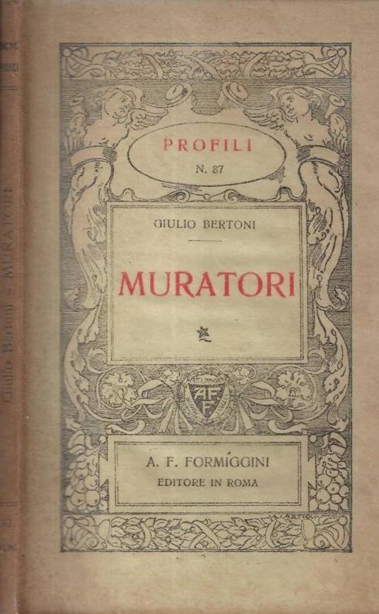Muratori - Giulio Bertoni - copertina