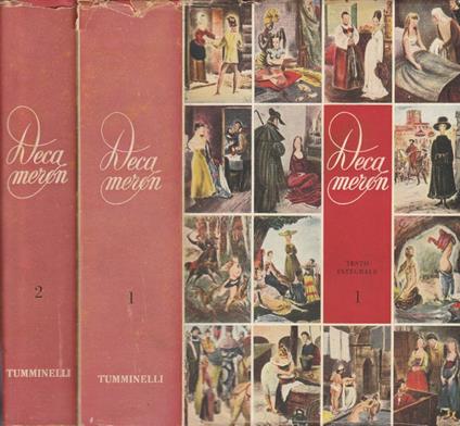 Il Decameron - Giovanni Boccaccio - copertina