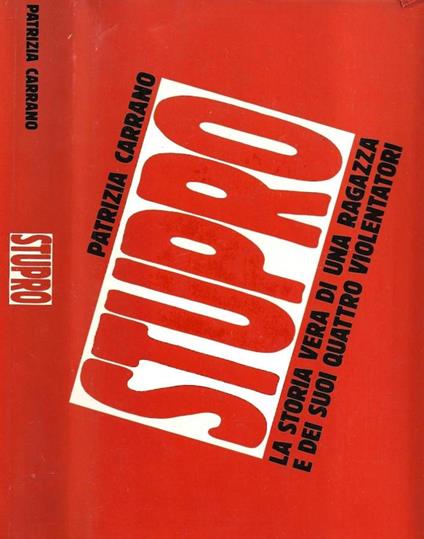 Stupro - Patrizia Carrano - copertina