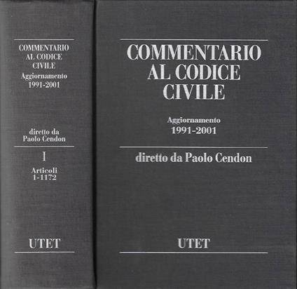 Commentario al codice civile - Paolo Cendon - copertina