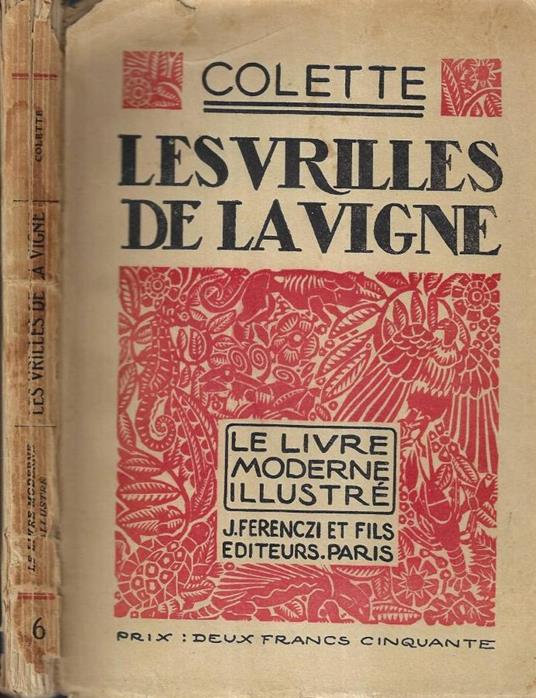 Les vrilles de la vigne - Colette - copertina