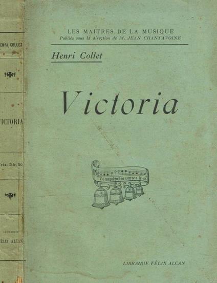Victoria - Henri Collet - copertina