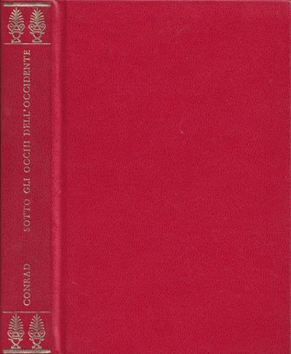 Sotto gli occhi dell'occidente - Joseph Conrad - copertina