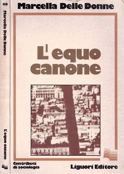 L' equo canone - Marcella Delle Donne - copertina
