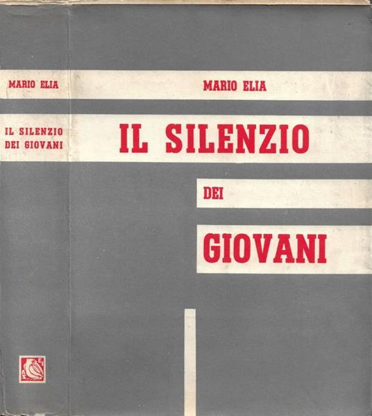 Il silenzio dei giovani - Mario Elia - copertina