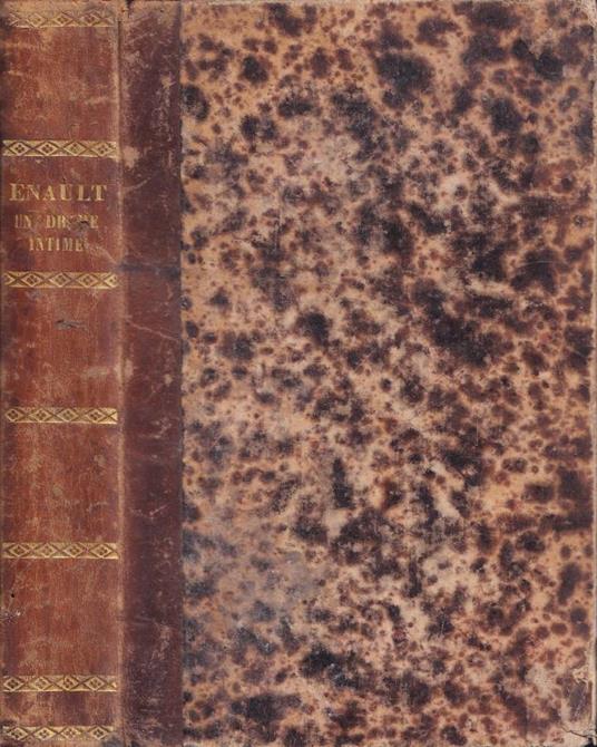 Un drame intime - Louis Enault - copertina