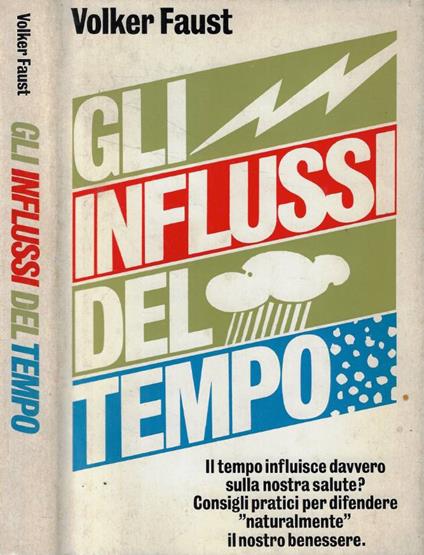 Gli influssi del tempo - Volker Faust - copertina