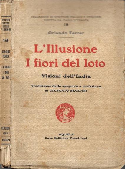 L' Illusione - I fiori del loto - Orlando Ferrer - copertina