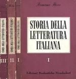 Storia della letteratura italiana. Tre volumi