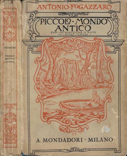 Piccolo mondo antico - Antonio Fogazzaro - copertina