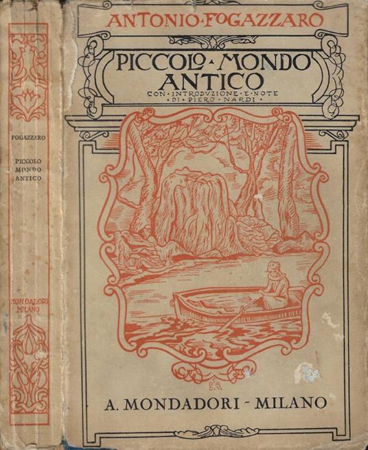 Piccolo mondo antico - Antonio Fogazzaro - copertina