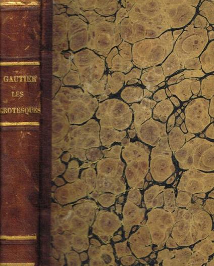 Les grotesques - Théophile Gautier - copertina