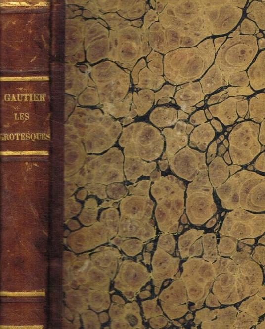 Les grotesques - Théophile Gautier - copertina