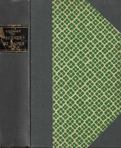Moines et Papes - Émile Gebhart - copertina