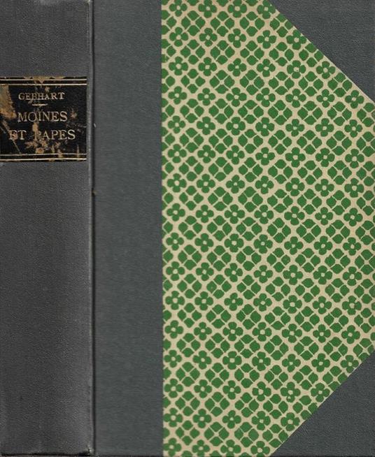 Moines et Papes - Émile Gebhart - copertina