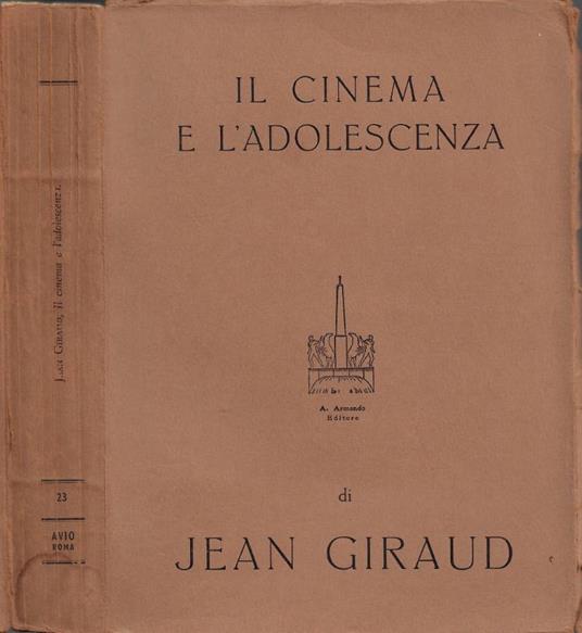 Il cinema e l'adolescenza - Jean Giraud - copertina