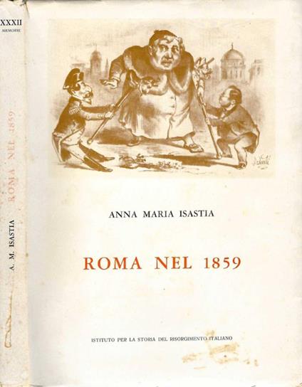 Roma nel 1859 - Anna Maria Isastia - copertina