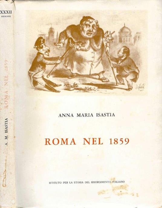Roma nel 1859 - Anna Maria Isastia - copertina