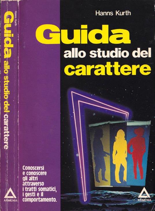 Guida allo studio del carattere - Hanns Kurth - copertina