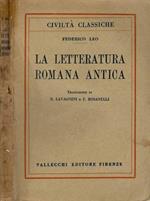 La letteratura romana antica