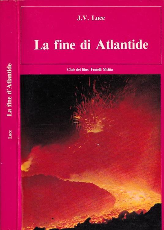 La fine di Atlantide - J. V. Luce - copertina