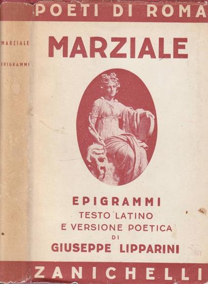 Gli epigrammi - M. Valerio Marziale - copertina