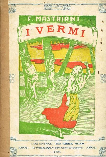 I vermi - Francesco Mastriani - copertina