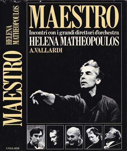 Maestro - Helena Matheopoulos - copertina