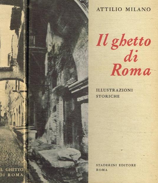Il ghetto di Roma - Attilio Milano - copertina