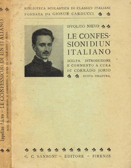 Le confessioni di un italiano - Ippolito Nievo - copertina