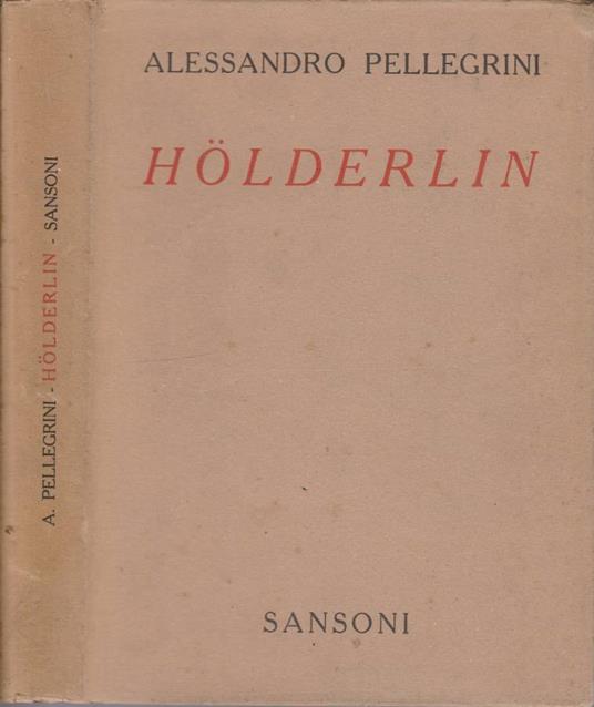 Holderlin - Alessandro Pellegrini - copertina