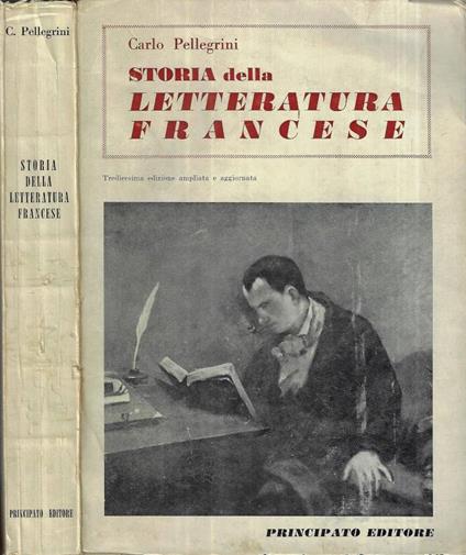 Storia della letteratura francese - Carlo Pellegrini - copertina