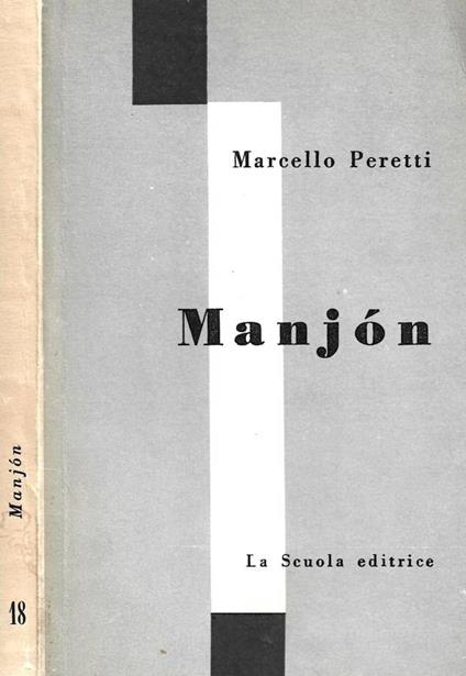 Manjon - Marcello Peretti - copertina