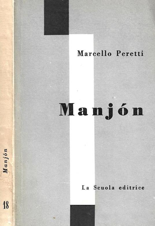 Manjon - Marcello Peretti - copertina