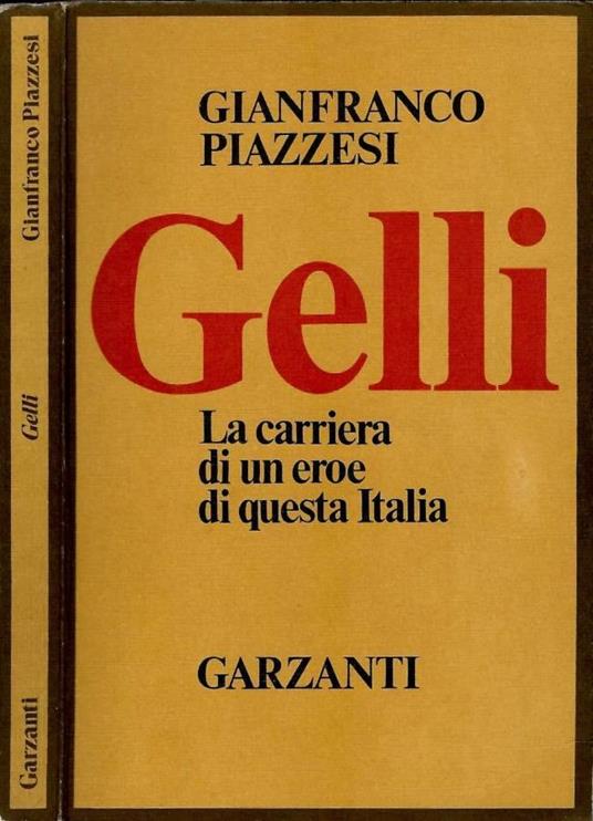 Gelli - Gianfranco Piazzesi - copertina