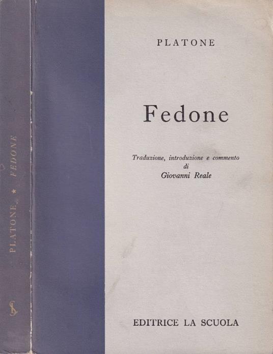 Fedone - Platone - copertina