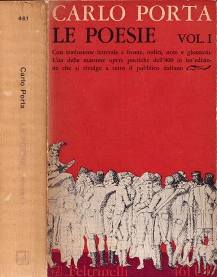 Le poesie, vol. I - Carlo Porta - copertina