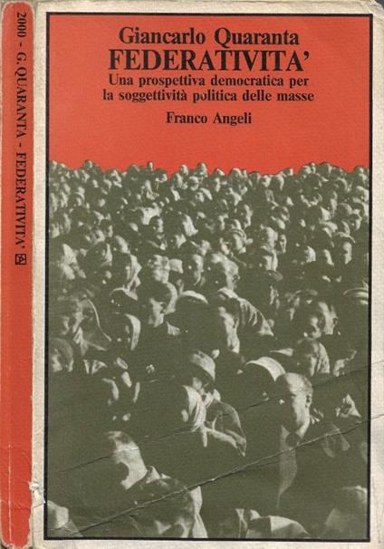 Federatività - Giancarlo Quaranta - copertina