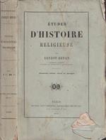 Etudes d'histoire religieuse