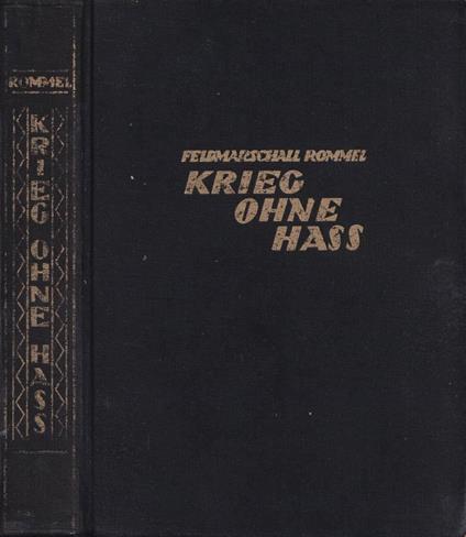 Krieg ohne hass - Erwin Rommel - copertina