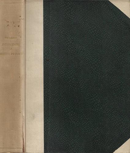 Istituzioni di Diritto Privato - Mario Rotondi - copertina