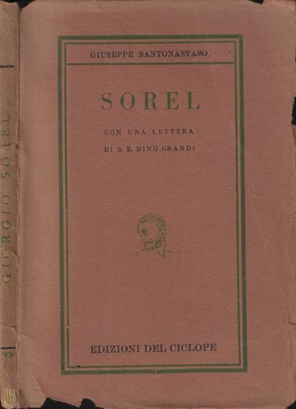 Sorel - Giuseppe Santonastaso - copertina