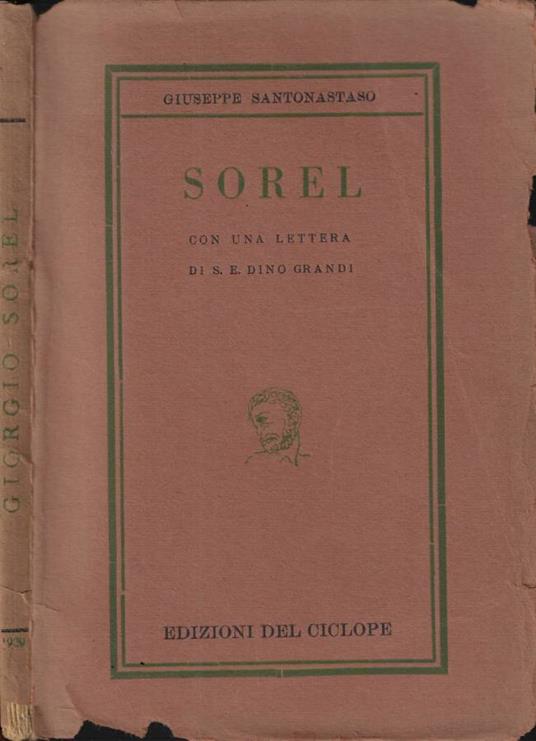 Sorel - Giuseppe Santonastaso - copertina
