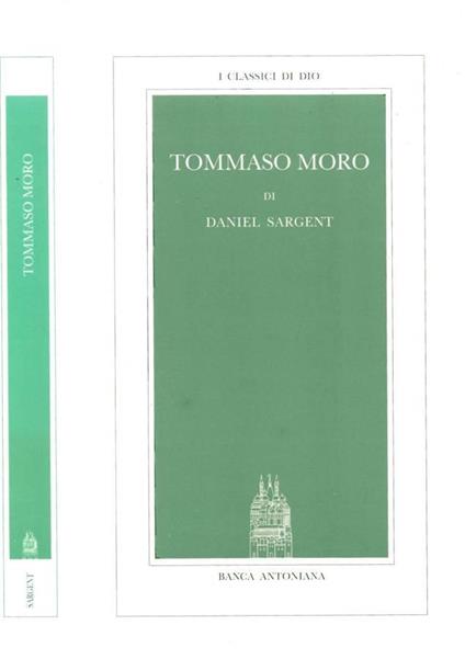 Tommaso Moro - Daniel Sargent - copertina