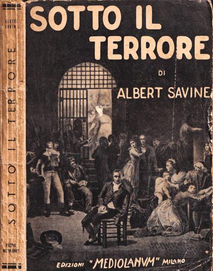 Sotto il terrore - Albert Savine - copertina