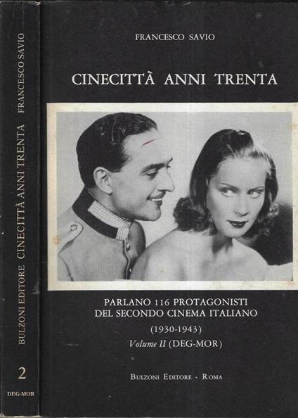 Cinecittà anni Trenta Vol. II - Francesco Savio - copertina